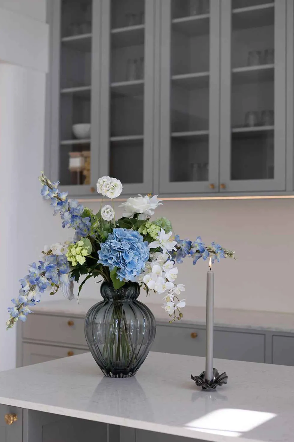 Audrey Vase - Petroleumsblå | Stor