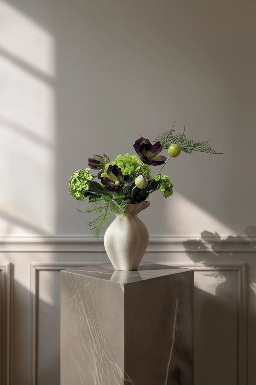 Buket Blomsterlykke