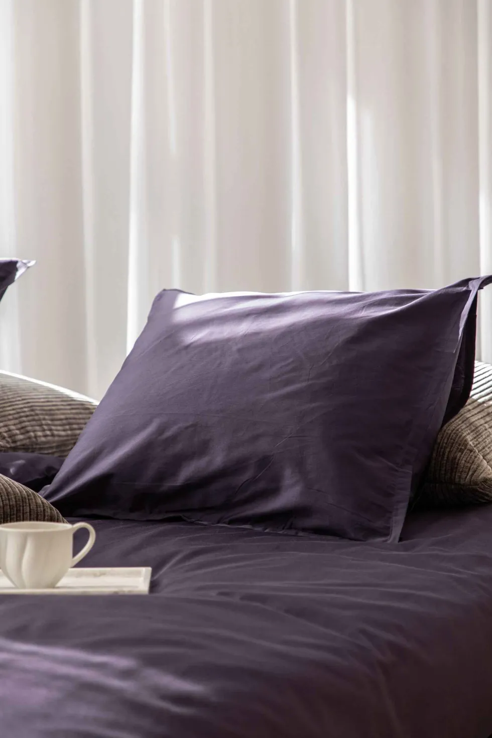 Chloe sengetøj - Dusty fig | 200*220