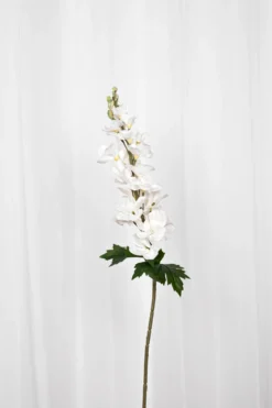 Consolida Kunstig Blomst - Hvid