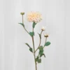 Dahlia Kunstig Blomst - Creme | Flere hoveder