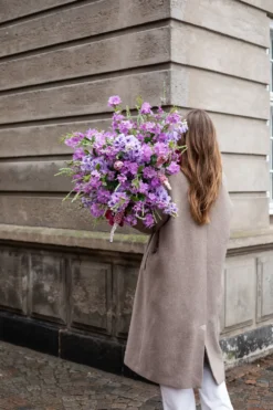 Delphinium Kunstig Blomst - pink