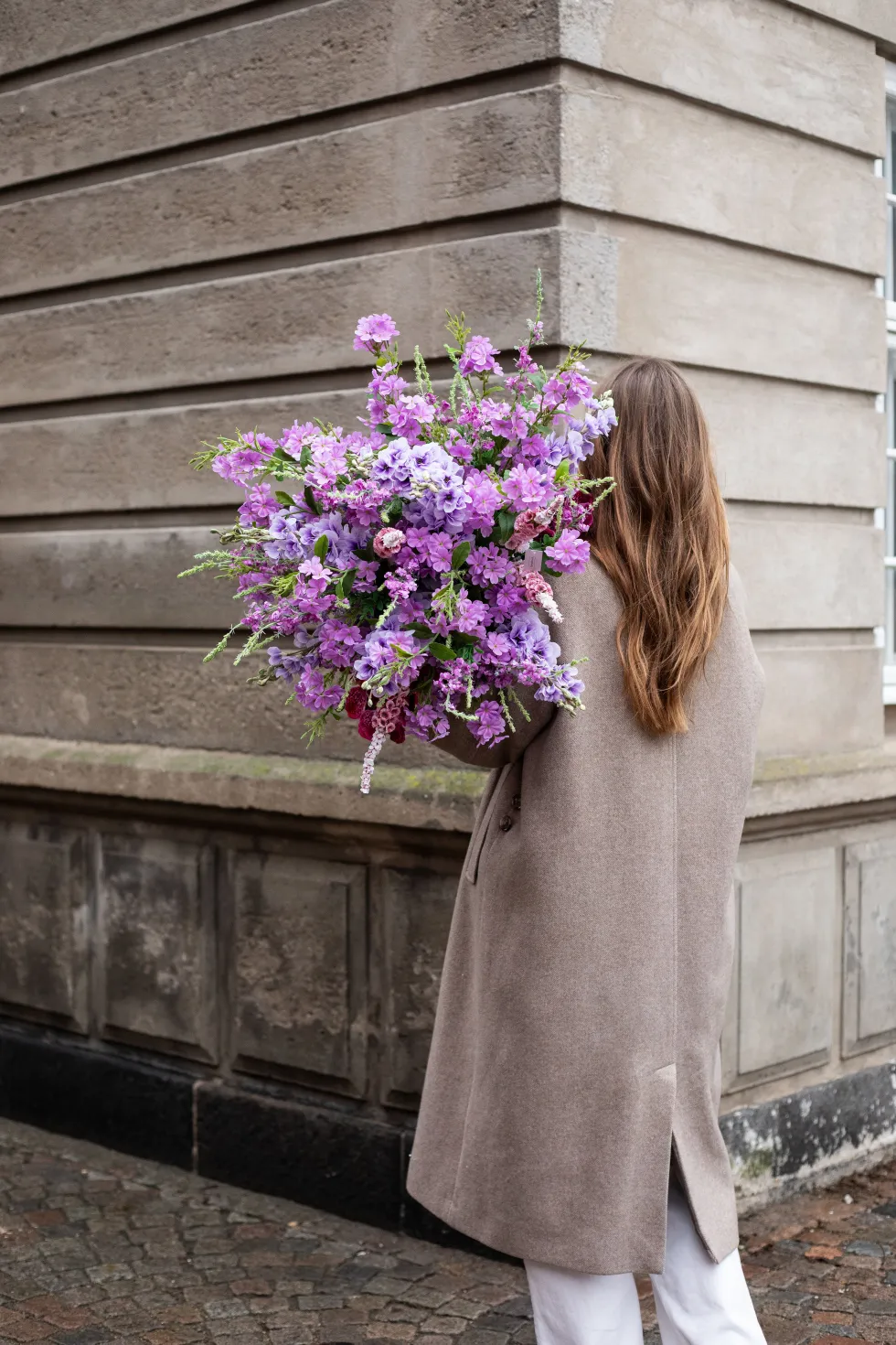 Delphinium Kunstig Blomst - pink