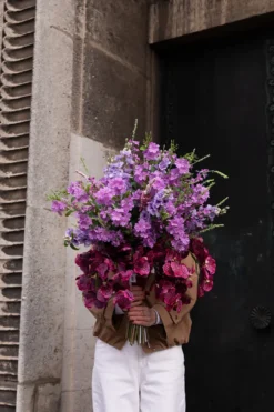 Delphinium Kunstig Blomst - pink