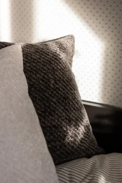 Herringbone Pude - Stone | 45*45