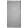 Herringbone Spejl - Grå | Stor