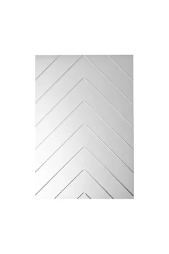 Herringbone Spejl - Klar | Lille