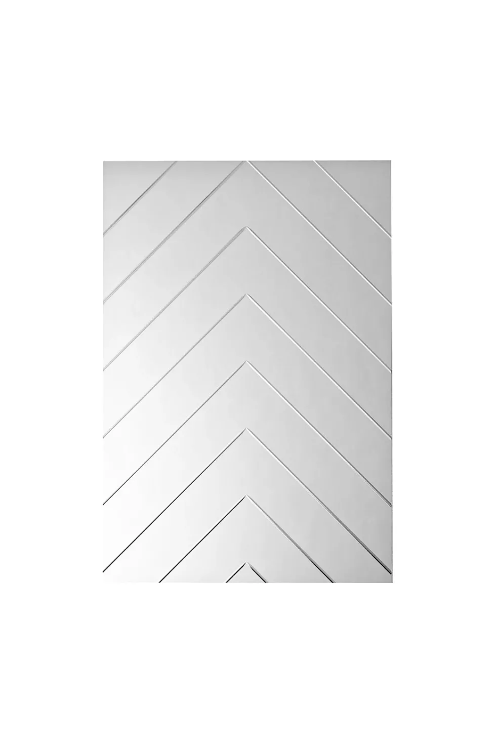Herringbone Spejl - Klar | Lille