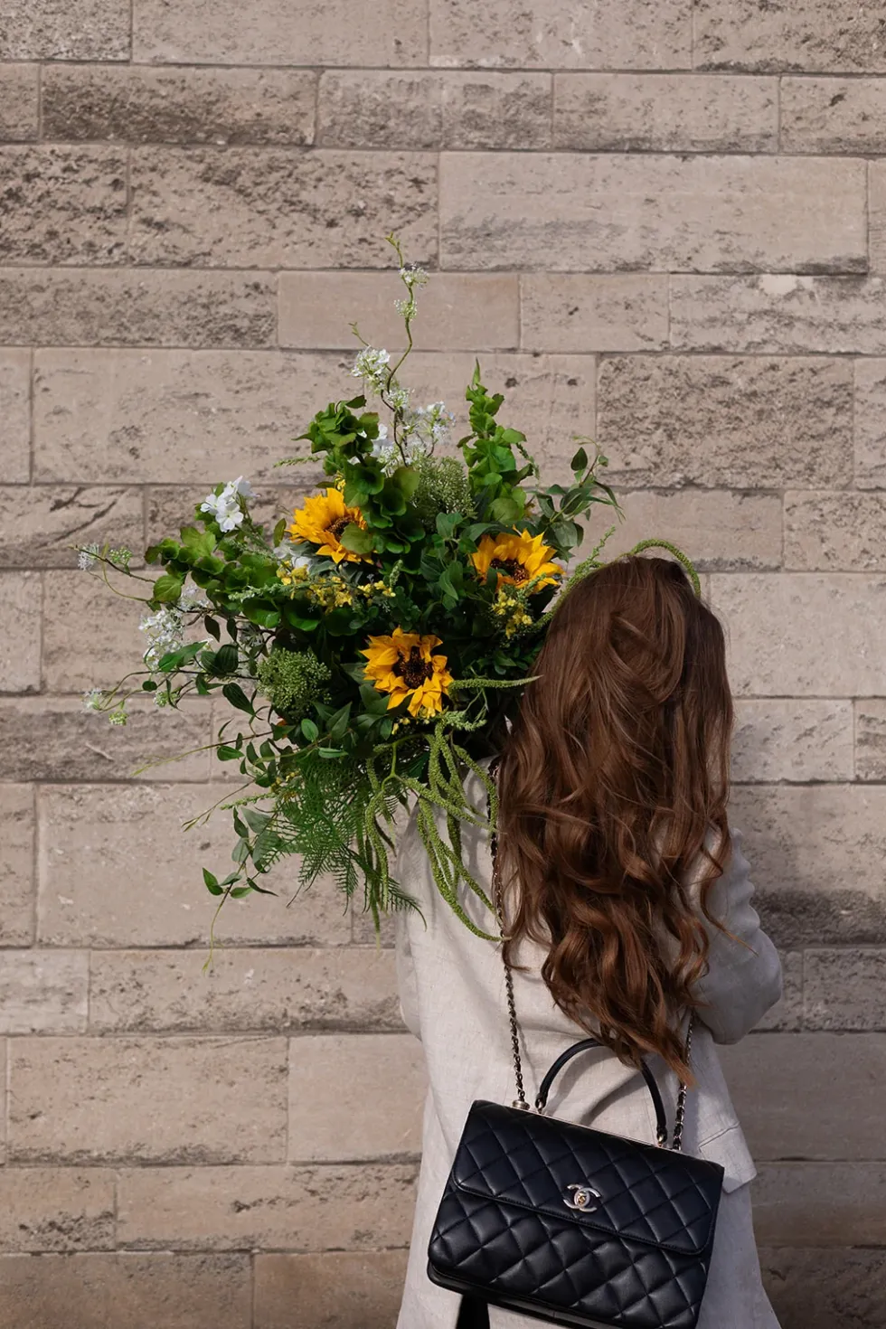 Hænge gren Kunstig Blomst - Grøn | No. 2