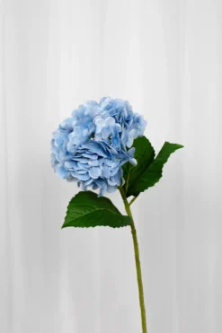 Hortensia Kunstig Blomst - Blå | Stor