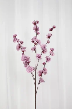 Kirsebærgren Kunstig Blomst - Lilla