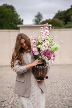 Kirsebærgren Kunstig Blomst - Rose