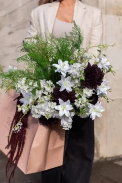 Krysantemum no. 2 - burgundy