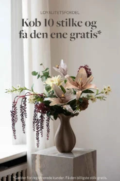 Lilje Kunstig Blomst - Off white | Stor