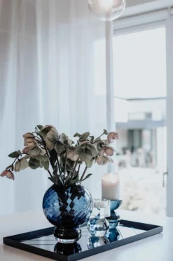 Meadow Swirl Vase - Blå | Lille