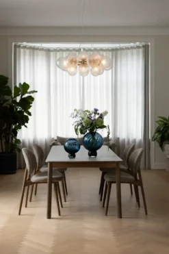 Meadow Swirl Vase - Blå | Mellem