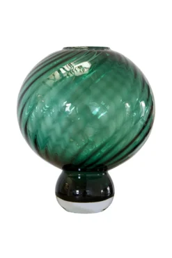 Meadow Swirl Vase - Grøn | Stor