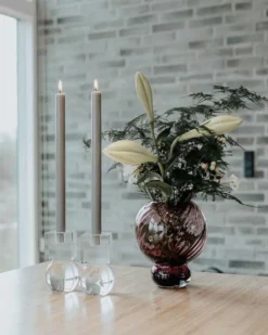 Meadow Swirl Vase - Plum | Lille