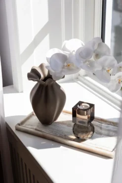 Nellie Vase - Brun | Mellem