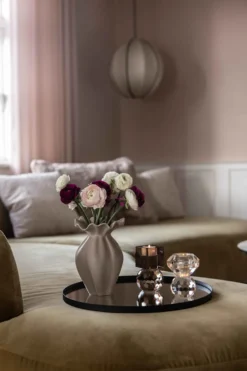 Nellie Vase - Sand | Mellem