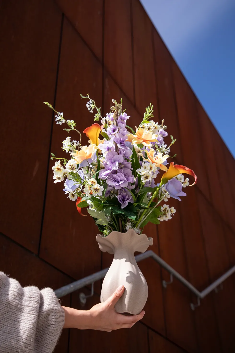 Nellie Vase - Sand | Stor