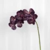 Orkidé Kunstig Blomst - Bordeaux | 7 hoveder