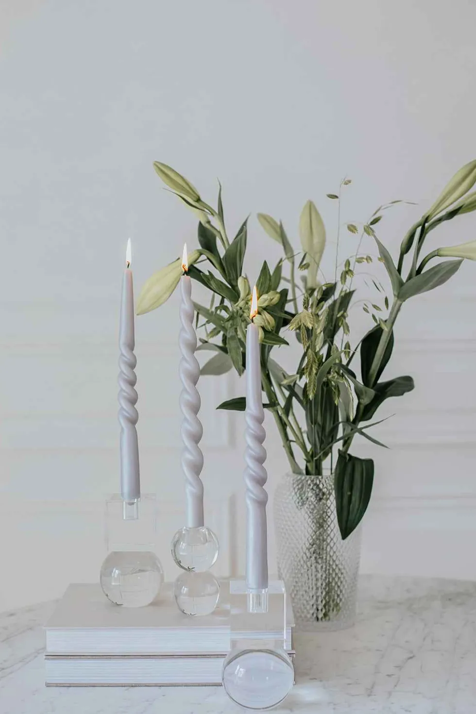 Pearl Lys - Silver Grey Pearl | Halvt Snoet