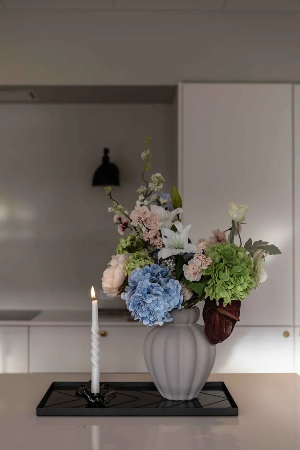 Penelope Vase - Grå | Stor