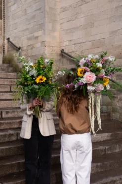 Pæon Kunstig Blomst - Lyserød