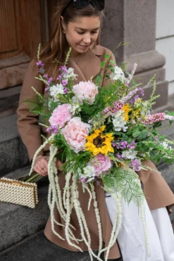 Sage Kunstig Blomst - Lilla