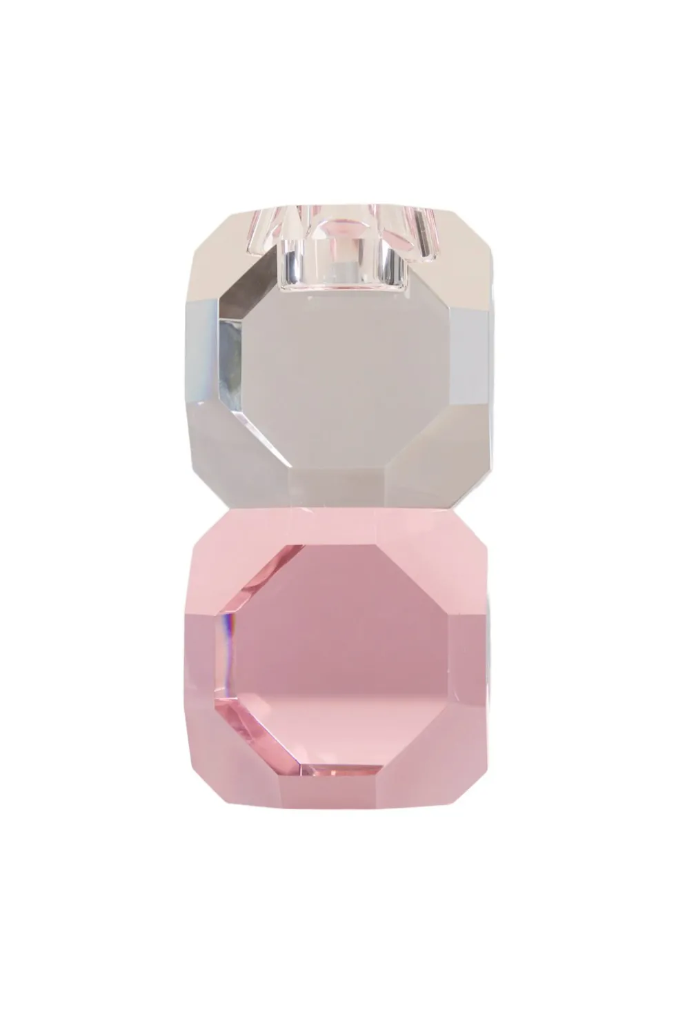 Sky Lysetage Stacked - Clear/Pink