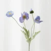 Valmue Kunstig Blomst - Lilla